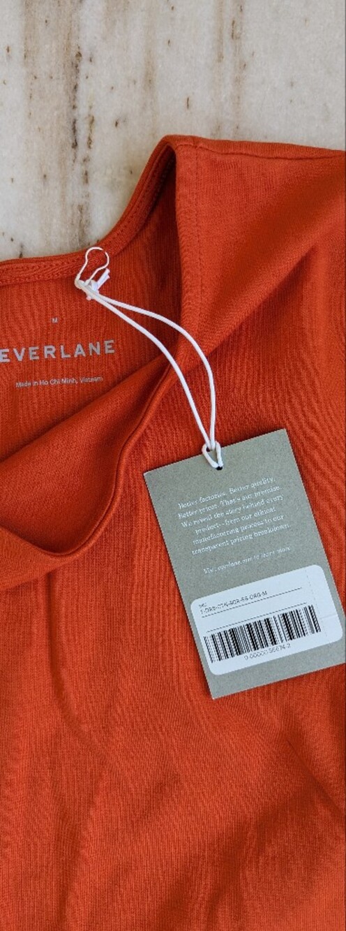 Everlane Orange Dress - Picture 3 of 5